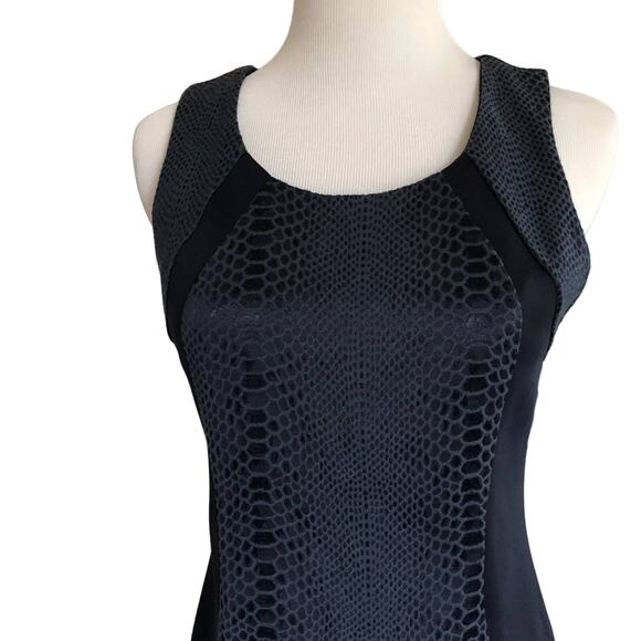 Ya LosAngeles Navy Blue Sheath Dress, Size M - Picture 3 of 7